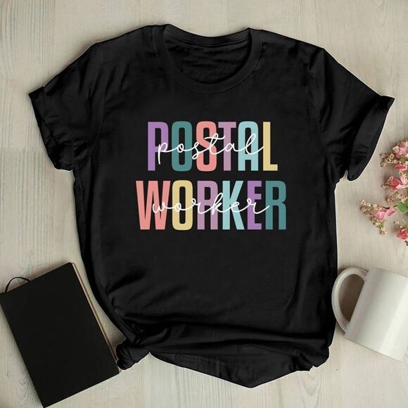 Brooke
B Other - Postal Worker Mailman Pride Funny Career Gift Graphic T-Shirt